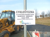 Výstavba cyklostezky na opuštěném drážním tělese byla podpořena dotací z významných projektů Olomouckého kraje.